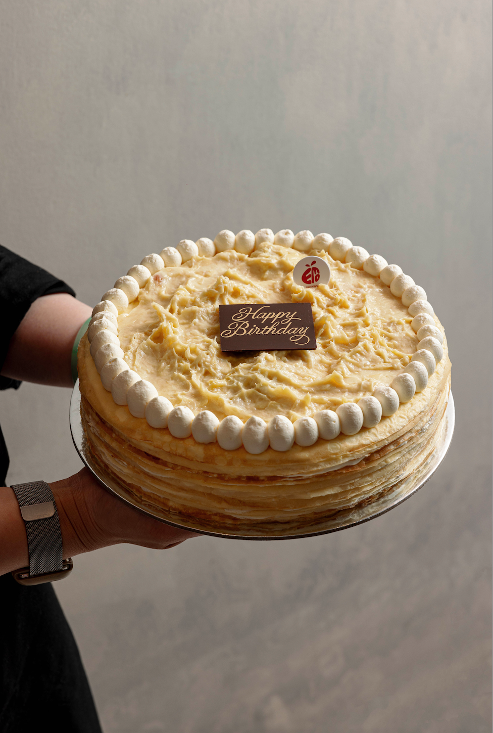 Divine Durian Crepe Cake