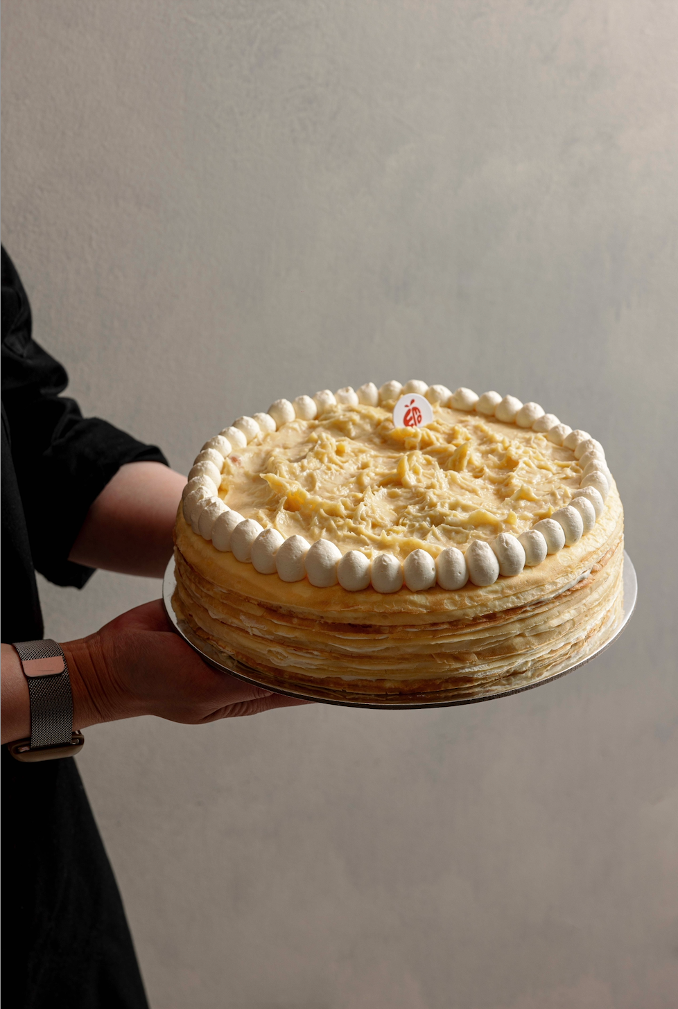 Divine Durian Crepe Cake