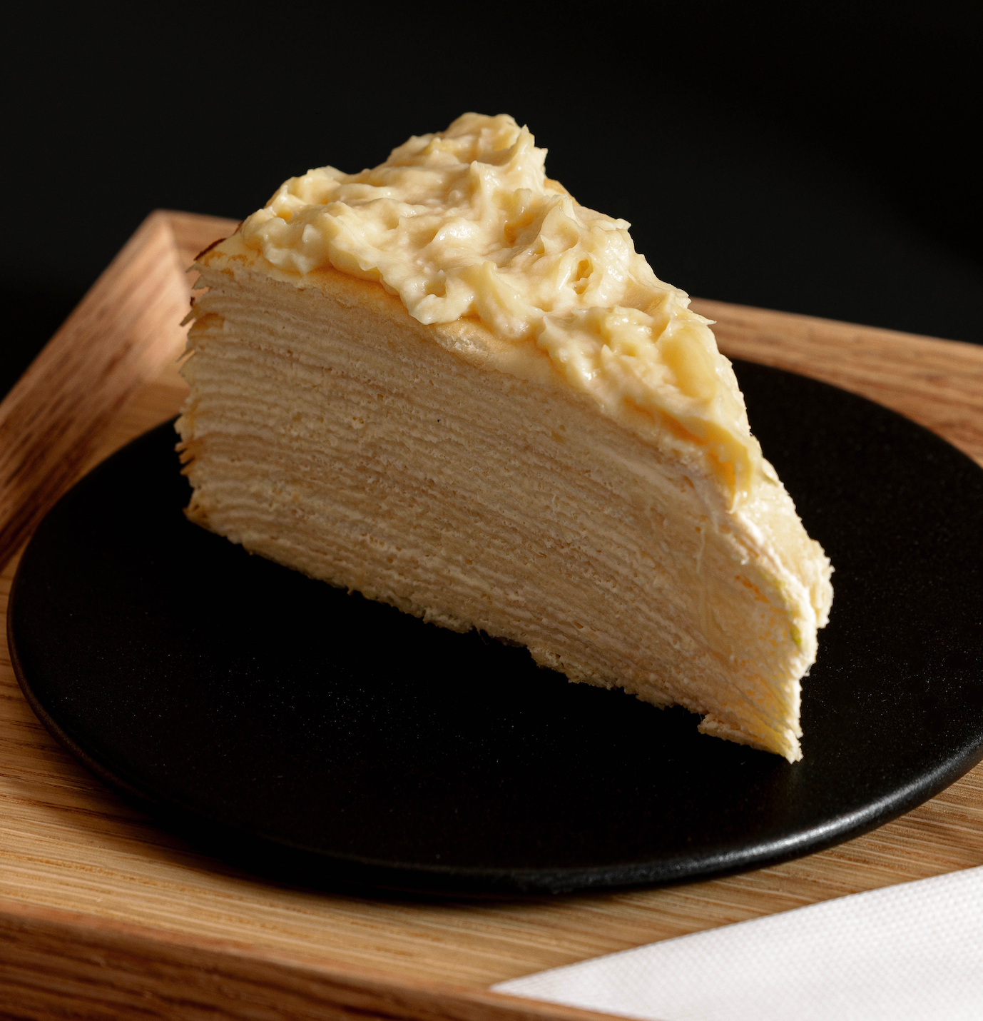 Divine Durian Crepe Cake