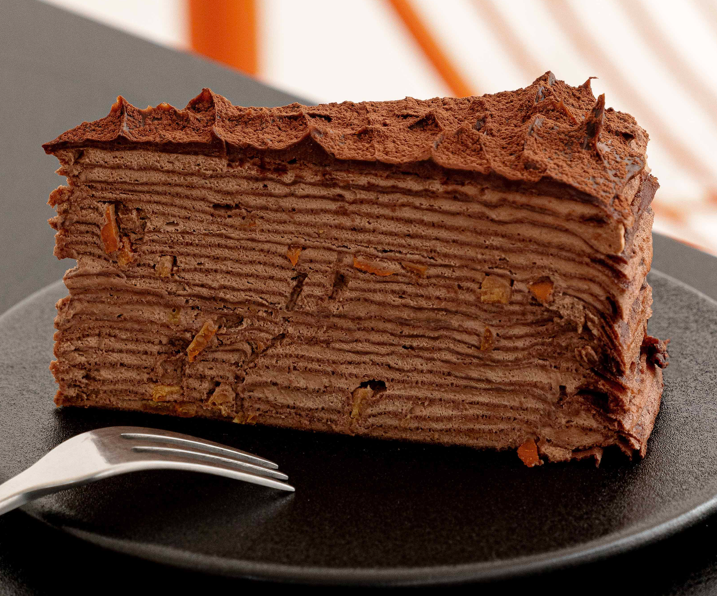 Emotional Orange Crepe Cake