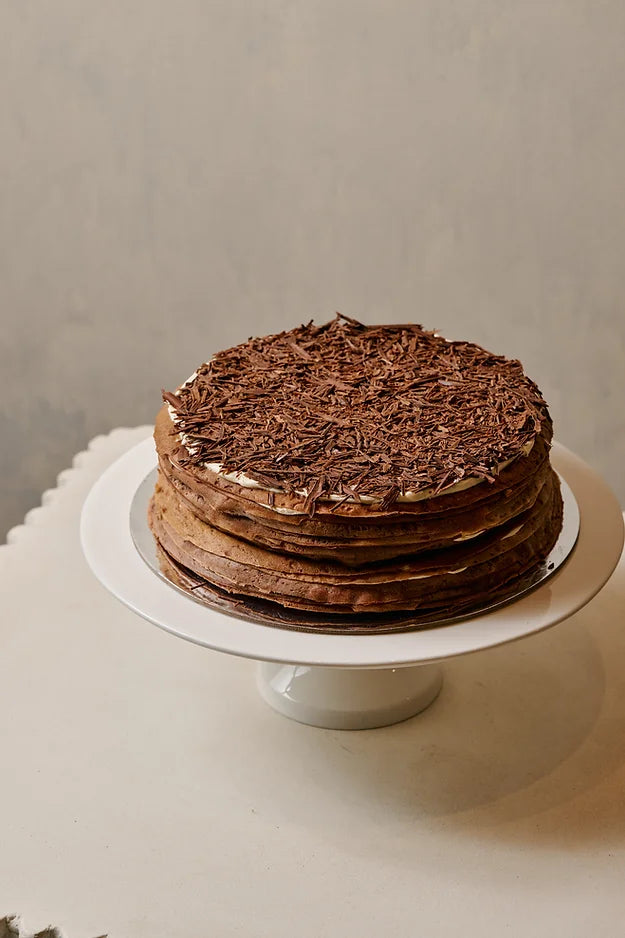 Black Forest Crepe Cake