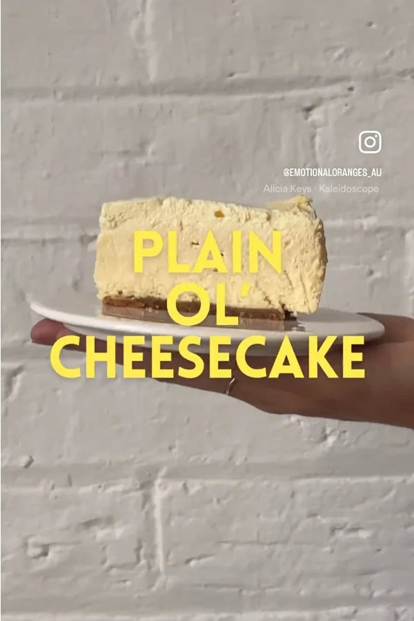 Plain Ol’ Chessecake