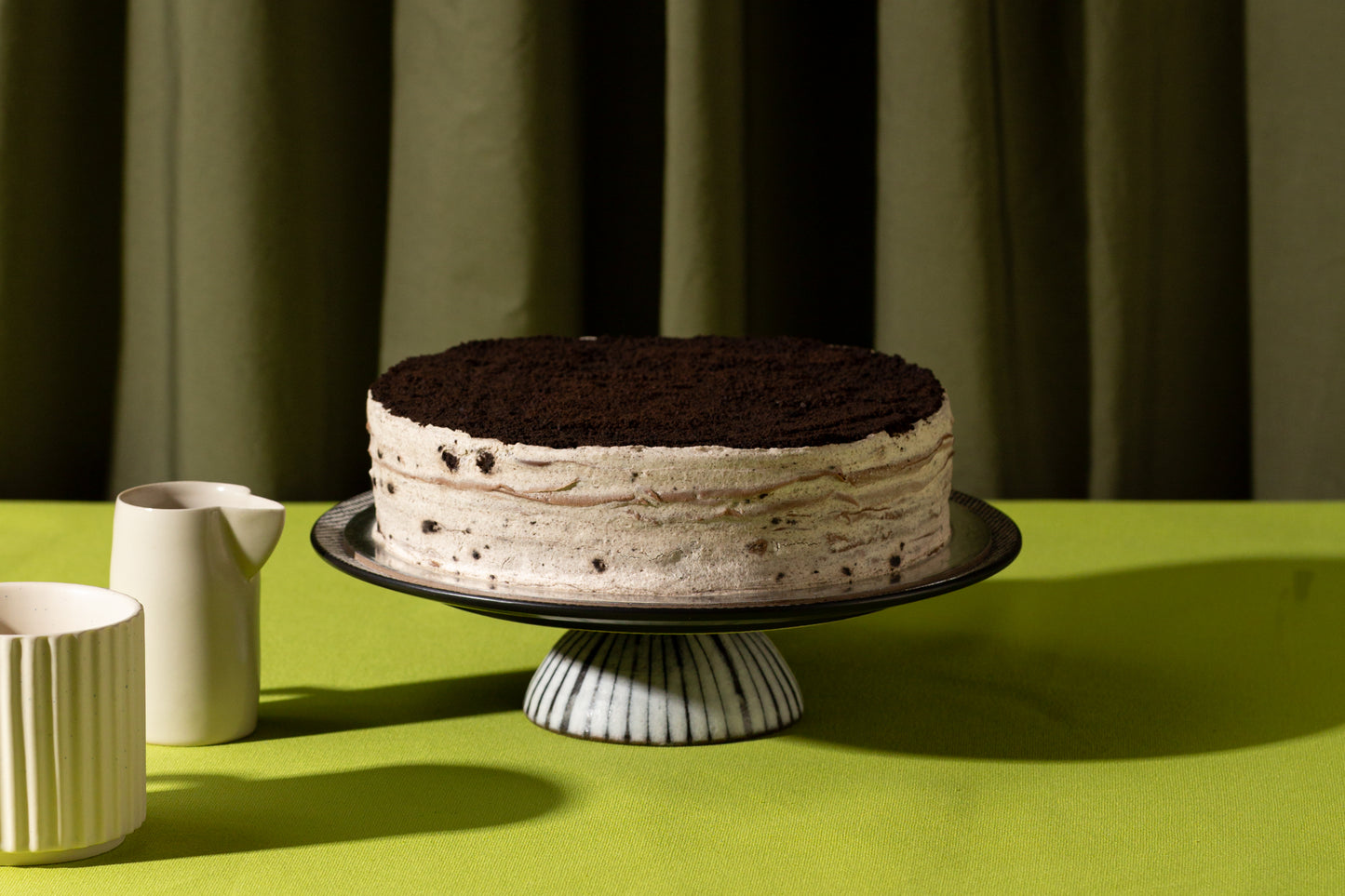 Salted Oreo Crepe Cake