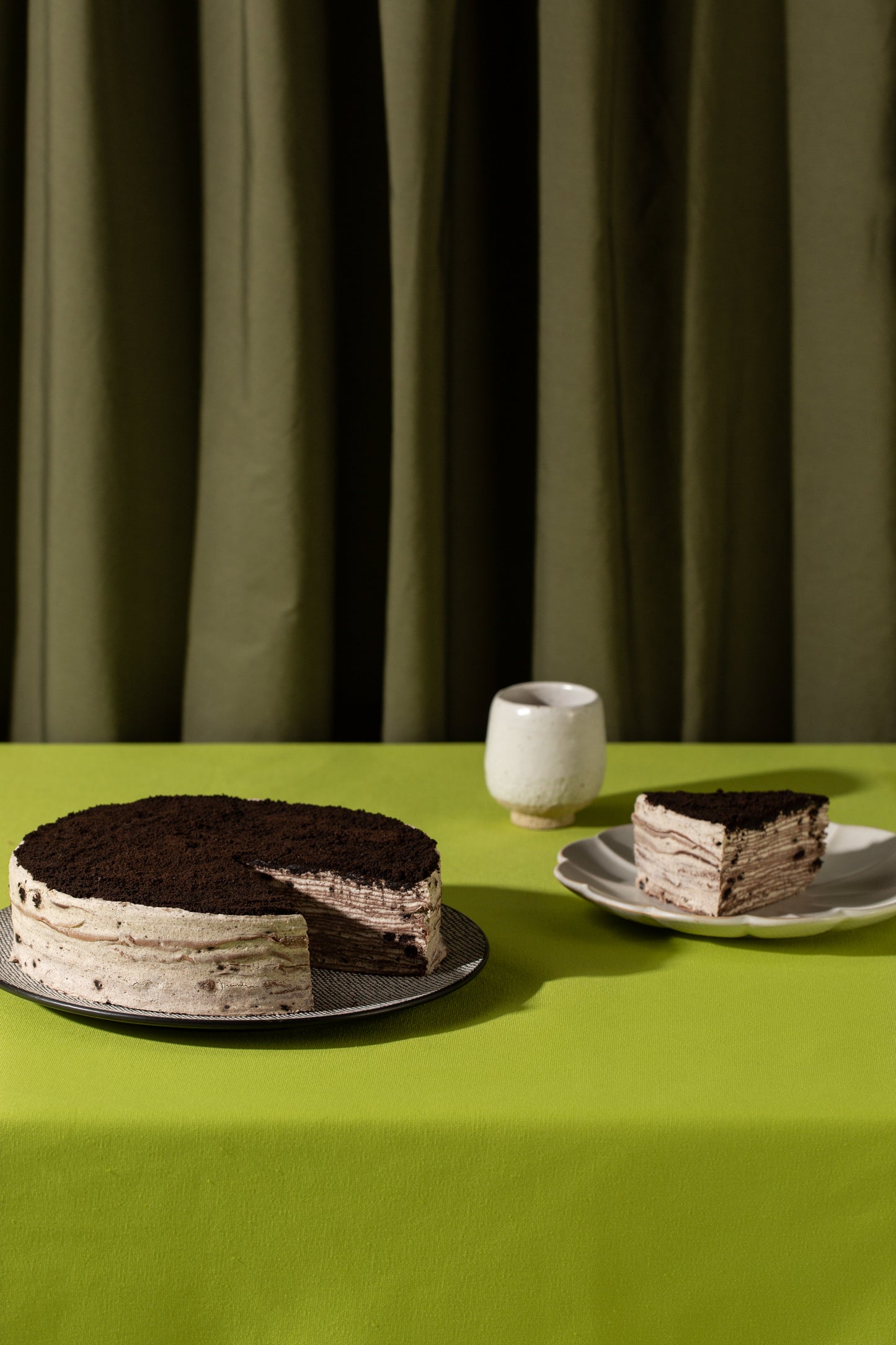 Salted Oreo Crepe Cake