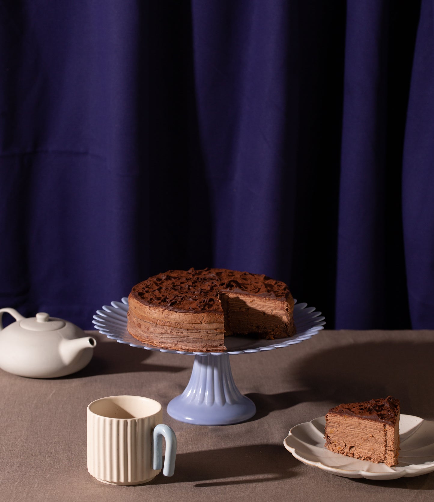 Emotional Orange Crepe Cake