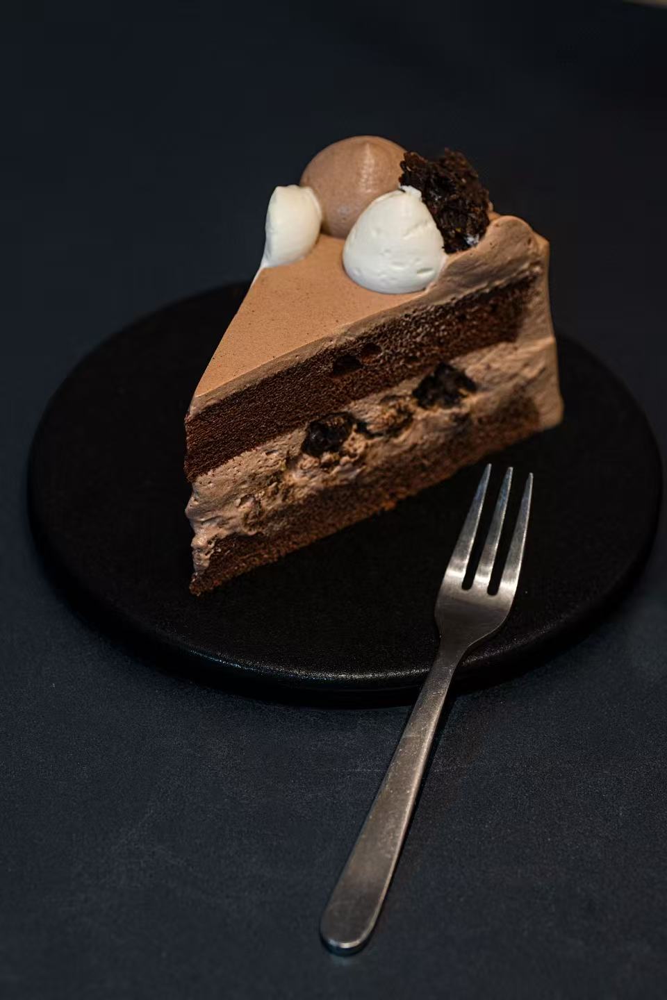 Triple Chocolate Chiffion Cake