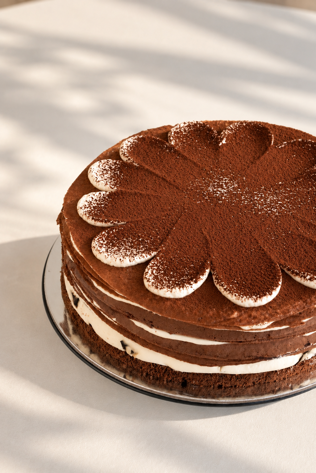 Bailey Coffee Jelly Crepe Cake
