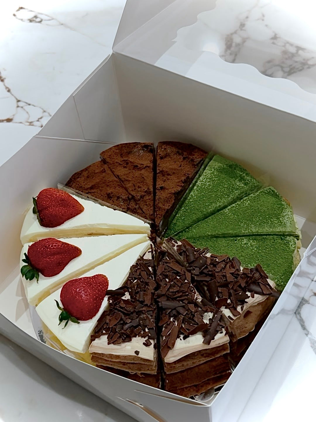 Mille Crêpe Cake Platter