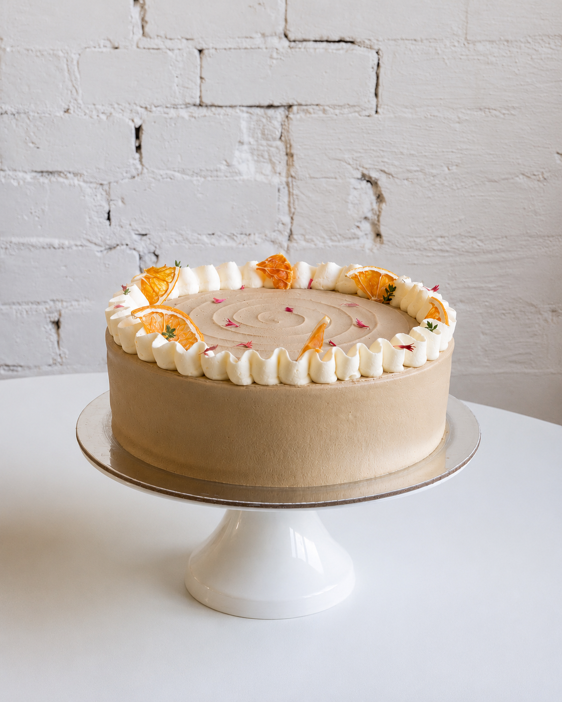 Hojicha & Blood Orange Chiffon