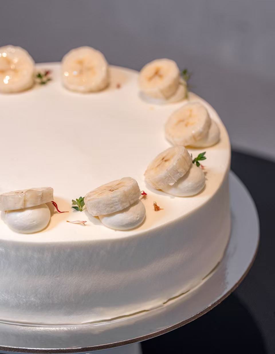 Chocolate Banana Chiffon Cake
